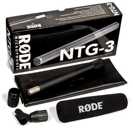 Mikrofon RODE NTG3 Csomag tartalma