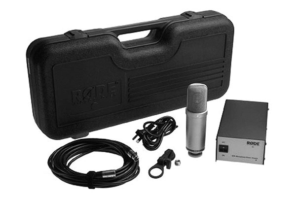 Microphone RODE NTK Package content
