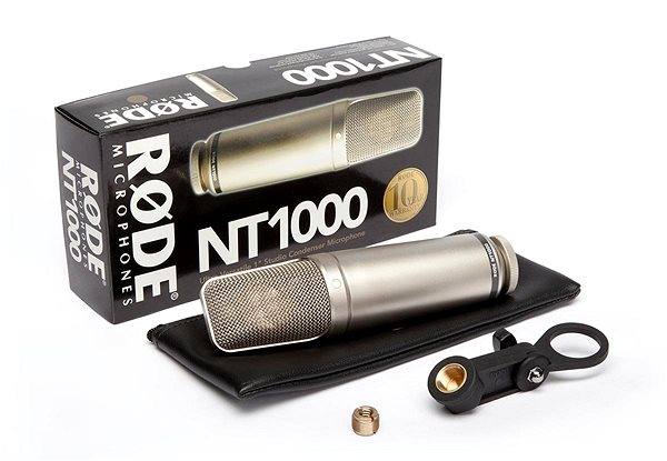 Mikrofon RODE NT1000 Csomag tartalma