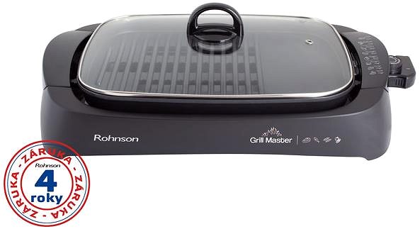 Elektromos grill Rohnson R-2525 Grill Master ...