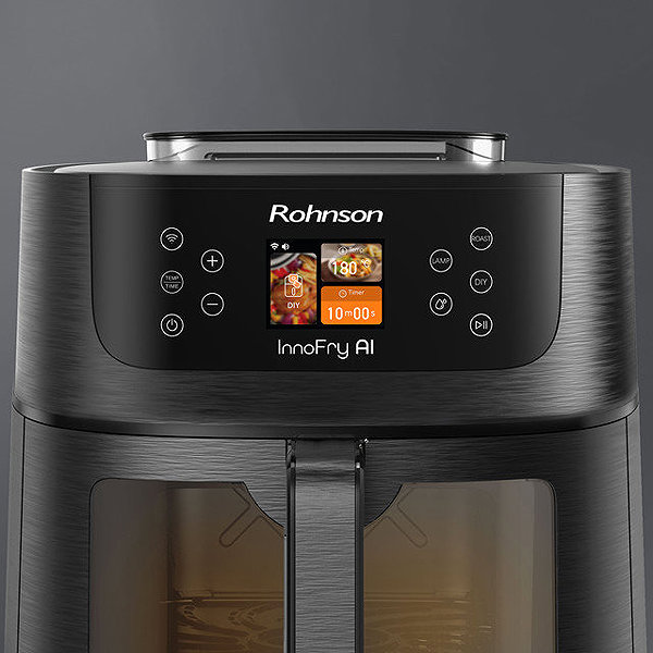 Rohnson R-2884 Wi-Fi HeißluftfritteuseInnoFry AI - 8 l .
