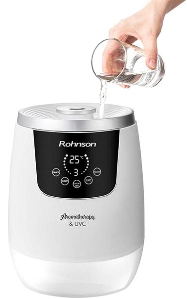 Air Humidifier Rohnson R-9517 UV-C Antibacterial Features/technology