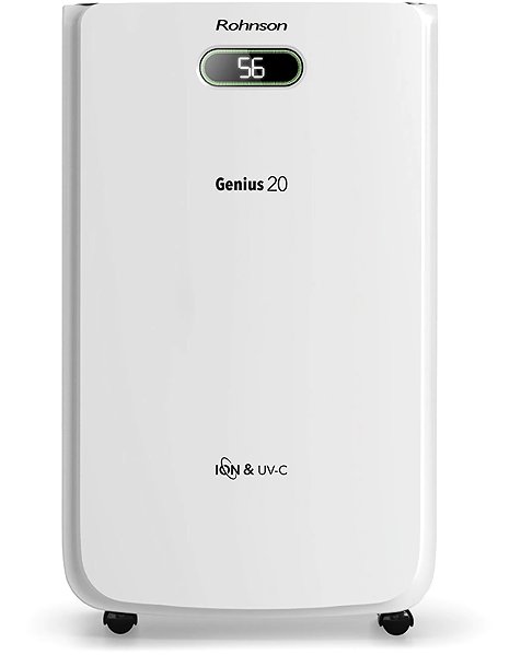 Air Dehumidifier Rohnson R-95020 Genius 20 Wi-Fi Ion & UV-C ...