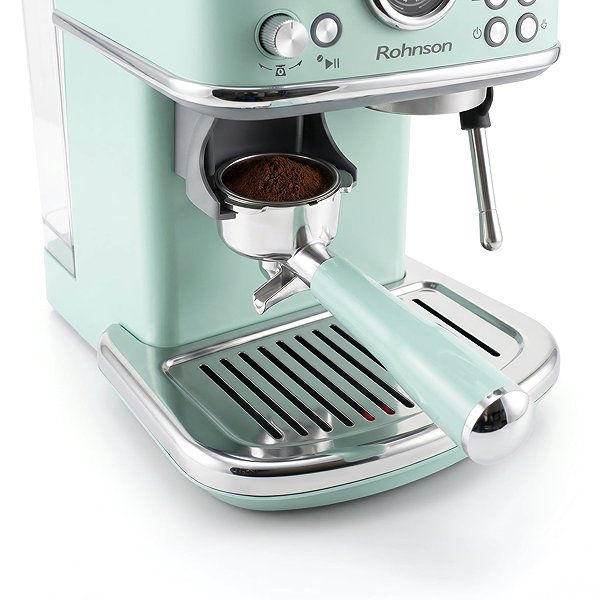 Siebträgermaschine Rohnson R-98250G Espresso 2in1 ...