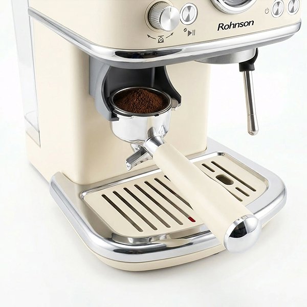 Siebträgermaschine Rohnson R-98250C Espresso 2in1 ...