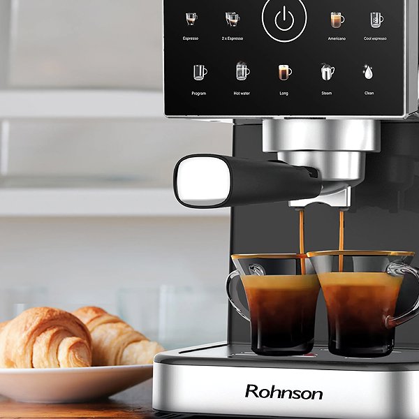 Siebträgermaschine Rohnson R-98031 Espresso Hot & Cold ...