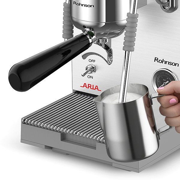 Siebträgermaschine Rohnson R-98350 Espresso Aria ...