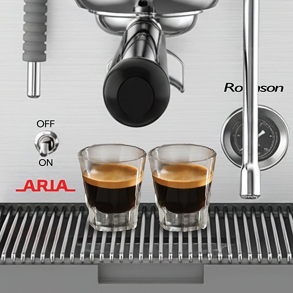 Siebträgermaschine Rohnson R-98350 Espresso Aria ...