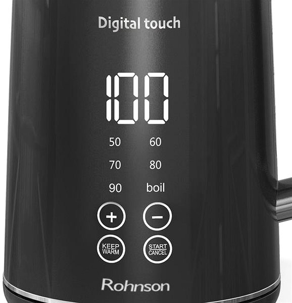 Rýchlovarná kanvica Rohnson R-7600 Digital Touch ...