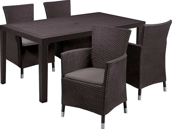 Garden Table KETER MELODY Table, Cappucino Screen