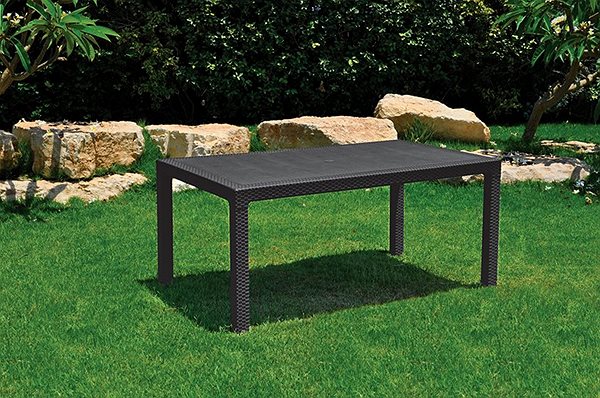 Garden Table KETER MELODY Table, Cappucino Lifestyle