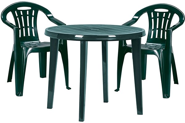 Garden Chair ALLIBERT MALLORCA Chair, Dark Green ...