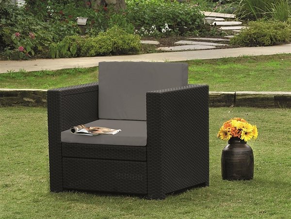Kerti fotel KETER Kerti fotel PROVENCE, grafit Lifestyle