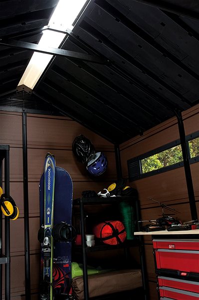 Garden Shed KETER Lodge FUSION 757 Lifestyle