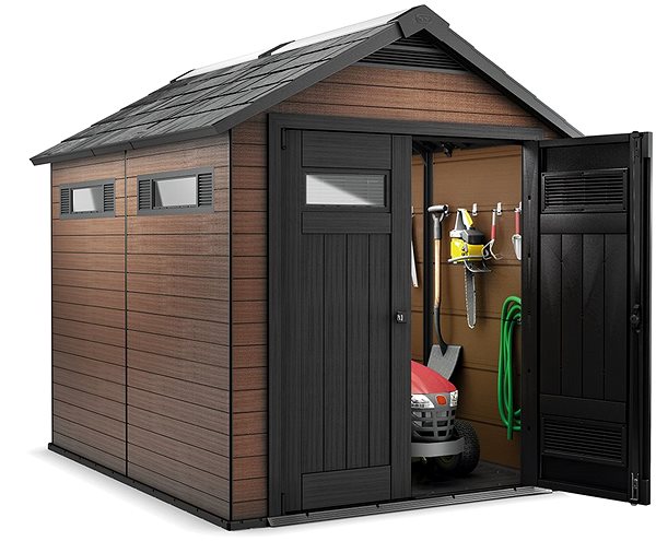 Garden Shed KETER Domek FUSION 759 Lateral view