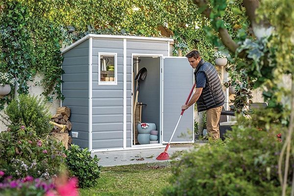 Garden Shed KETER MANOR PENT Shed ...