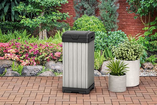 Rubbish Bin KETER ROCKFORD Waste Bin 125L Lifestyle