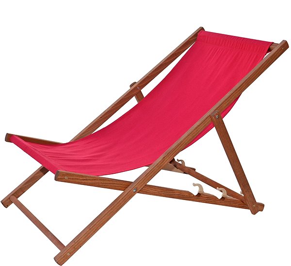 Garden Chair ROJAPLAST Folding beach chair BAHAMA Lateral view