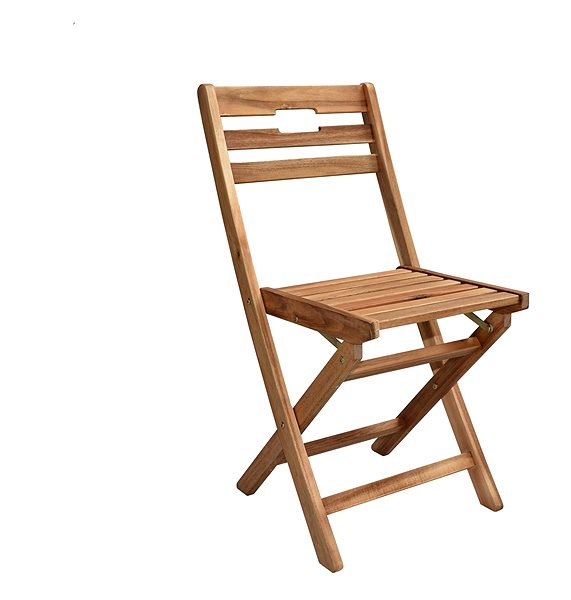 Záhradná stolička ROJAPLAST Kreslo záhradné FELIX – 2 ks v balení Bočný pohľad