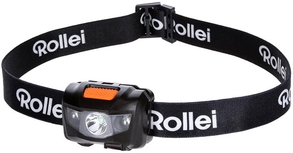 Čelovka Rollei LED čelovka Bočný pohľad