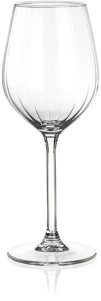 Glas ROYAL LEERDAM Weißweinglas 390 ml PLISSÉ 4 Stk. ...