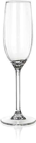 Glas ROYAL LEERDAM Sektgläser Flöte 210 ml PLISSÉ 4 Stk. ...