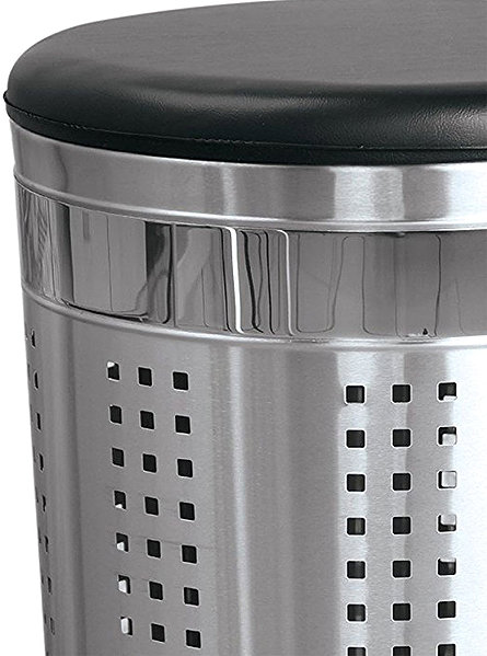 Wäschekorb MSV Wäschekorb mit gepolstertem Deckel, 46 l ...