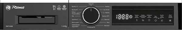 Narrow Washing Machine ROMO RWF2268B ...