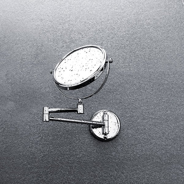 Cosmetic mirror Nimco Cosmetic Mirror Magnifying Round – Double-Sided ZR-8992B-26 .