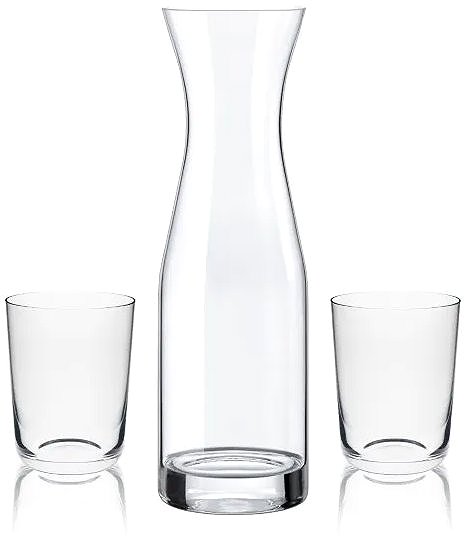 Üvegpohár RONA Handy vízkészlet, kancsó 1 l + 2 db pohár 340ml ...