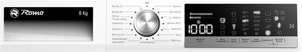 Washing Machine ROMO RWF2481M Optional