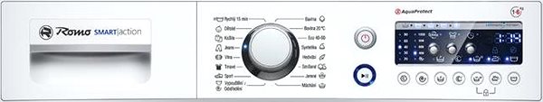 Narrow Washing Machine ROMO RWF1065S ...