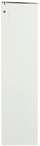 Rubbish Bin Rossignol SAS Blanka, wall mounted with lid, 20 l, white ...