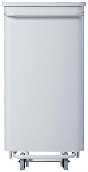 Rubbish Bin Rossignol SAS Collecroule Mobile Pedal, 110 l, white ...