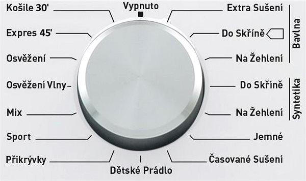 Clothes Dryer ROMO RHD081A Features/technology