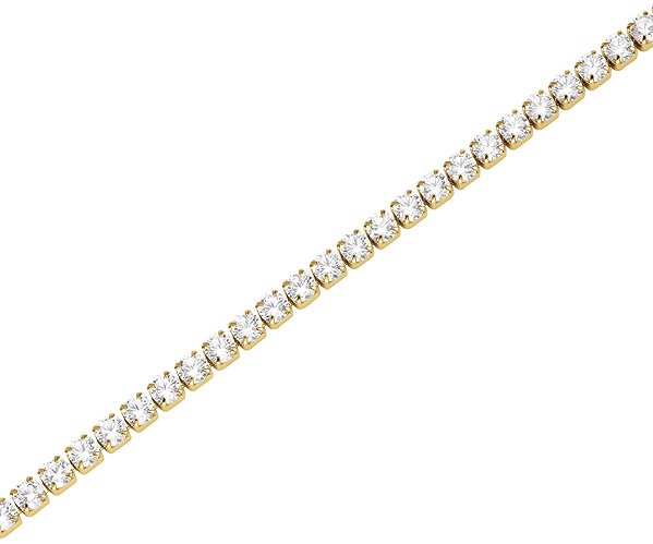 Rosefield Women's Gold-Plated Tennis Bracelet JBTWG - J1035 .