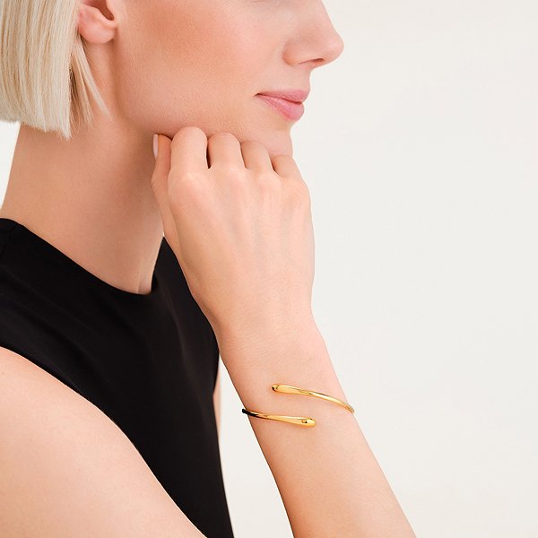 Rosefield Women's Gold-Plated Bangle JBCBG - J1047.