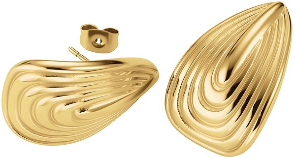 Rosefield women's gold-plated earrings JEREG - J965.