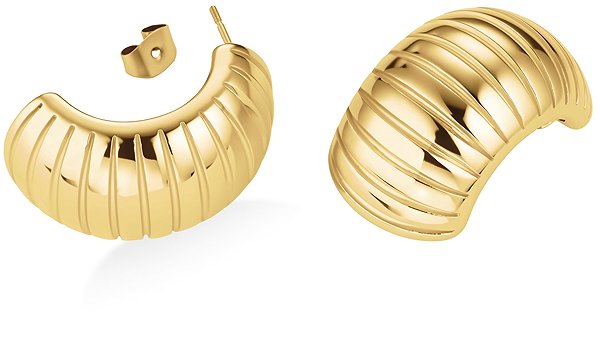 Rosefield women's gold-plated earrings JESEG - J968.