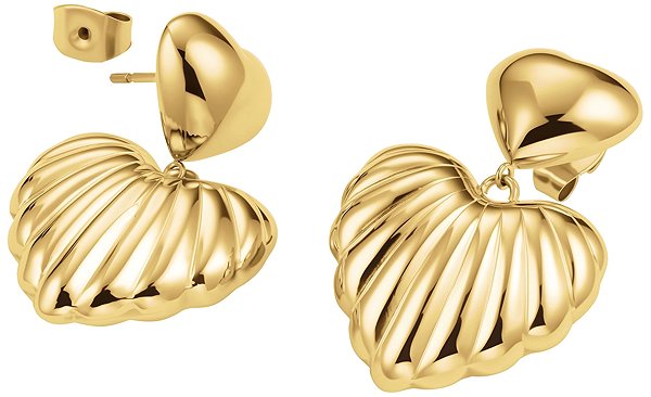 Rosefield gold-plated women's earrings JEDHG - J984.