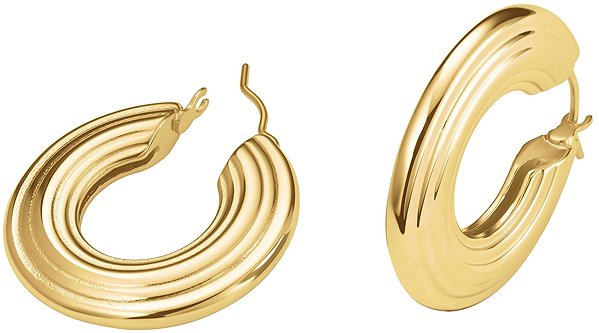 Rosefield women's gold-plated earrings JEFSG - J973.