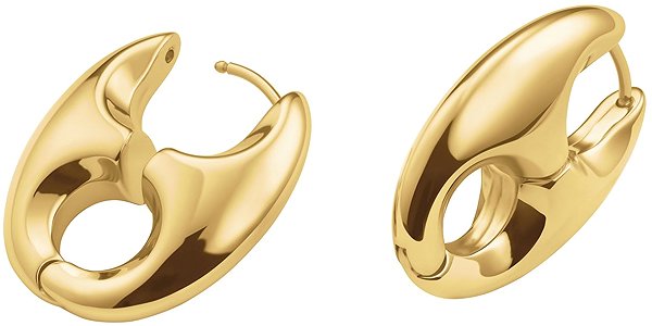 Rosefield women's gold-plated earrings JECBG - J1050.