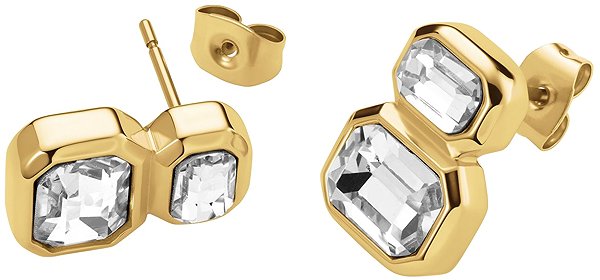 Rosefield women's gold-plated earrings JEODG - J1128.