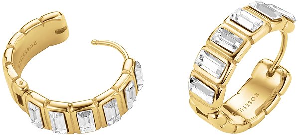 Rosefield women's gold-plated earrings JEOHG - J1130.