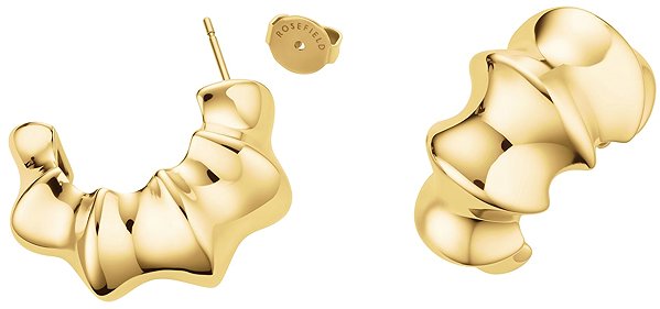 Rosefield gold-plated earrings JESBG-J1195.