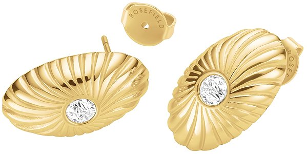 Rosefield gold-plated earrings JEBTG-J1202.