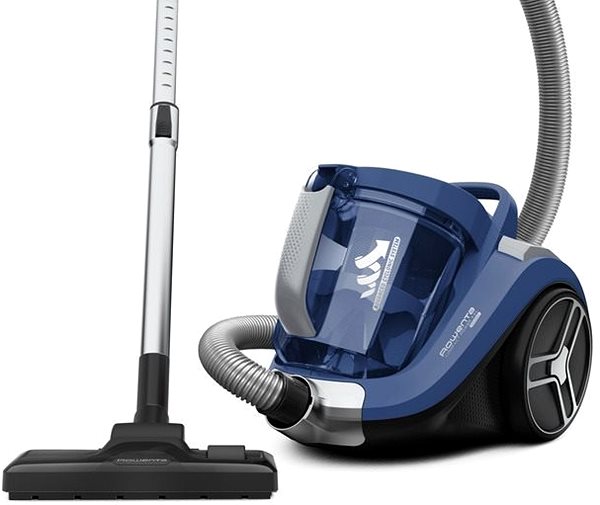 Bagless Vacuum Cleaner Rowenta RO4881EA Compact Power XXL Cyclonic Home & Car Lateral view