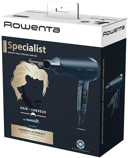 Hair Dryer Rowenta CV4753F0 Nomad Specialist Packaging/box