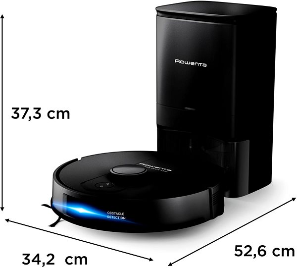 Robot Vacuum Rowenta RR91D5WH X-PLORER S135+ Detect 5000 PA ...