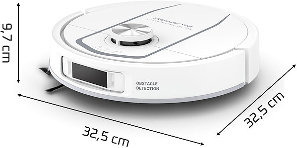 Robot Vacuum Rowenta RR9547E0 X-Plorer S580 Max Wet & Dry Animal ...